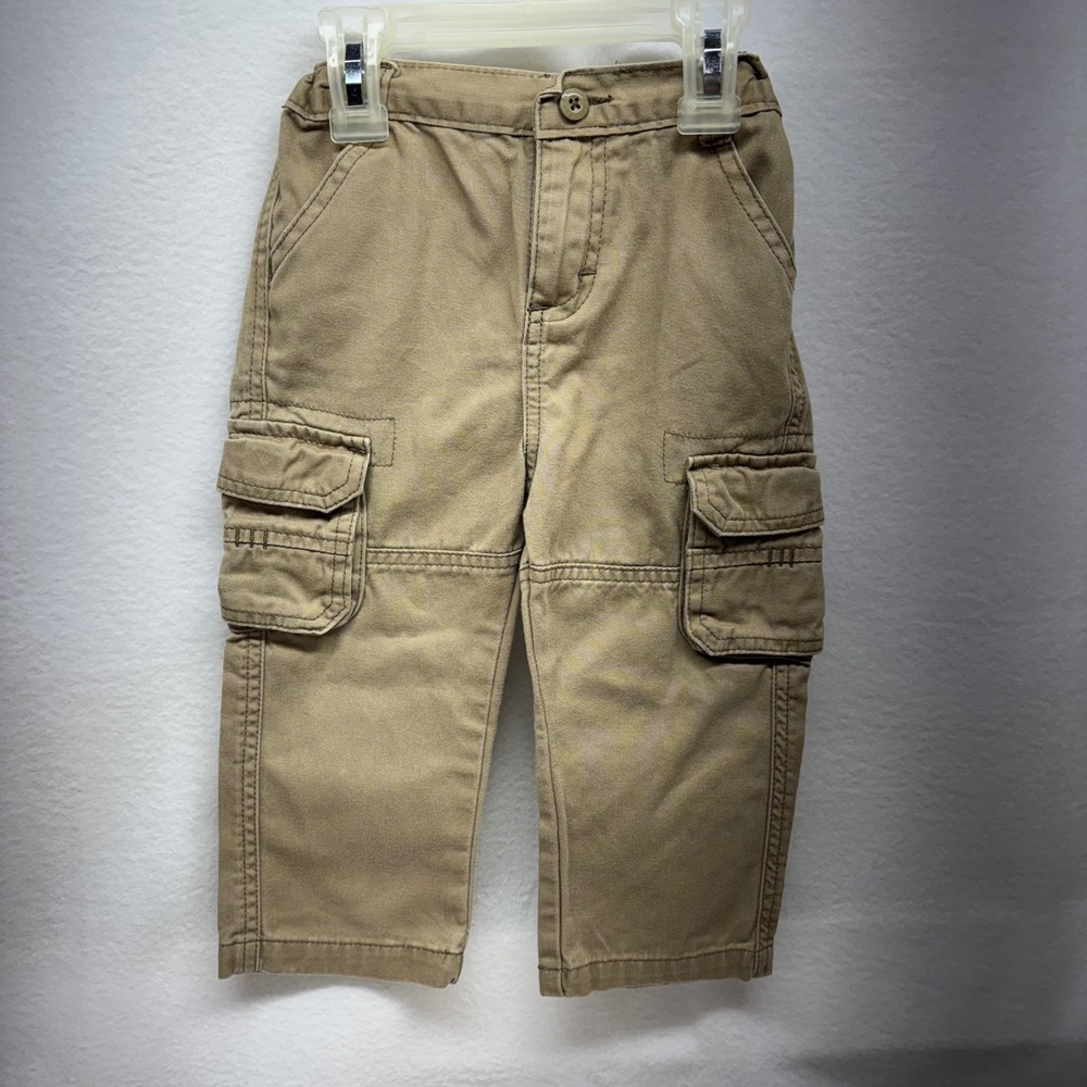 Wrangler Jeans‎ Co Kids Cargo Pants Khaki Size 2T Boys Girls Casual Outdoor